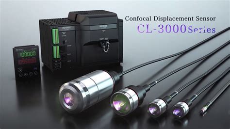 Confocal Displacement Sensor Keyence Cl Series Youtube