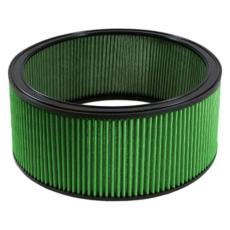 Green Filter® 2160 Round Green Air Filter 12 Id X 14 Od X 6 H