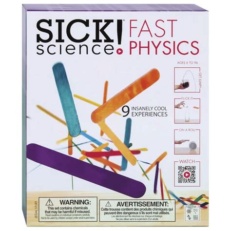 Sick Science Fast Physics Kit The Book Warehouse