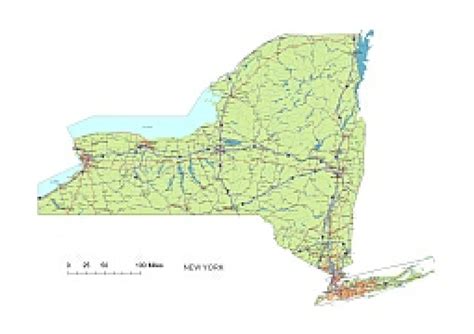 Road Map Of New York State Printable Printable Maps Images