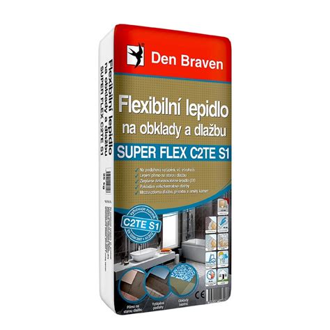 Den Braven Flexibilní lepidlo na obklady a dlažbu SUPER FLEX C2TE S1 7