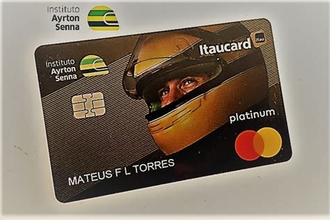 Cartão de crédito Itaucard Instituto Ayrton Senna Platinum vantagens