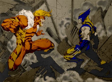 Wolverine Vs Sabretooth Wallpapers Wallpaper Cave