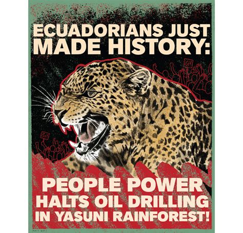 Yes To Yasuni - Amazon Frontlines