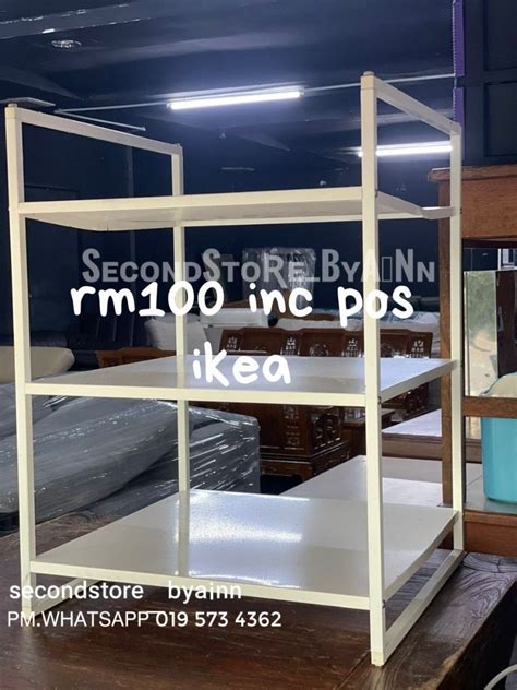 Rak Ikea Terpakai Furniture Home Living Furniture Shelves