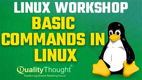 Linux Free Workshop Basic Commands In Linux Youtube