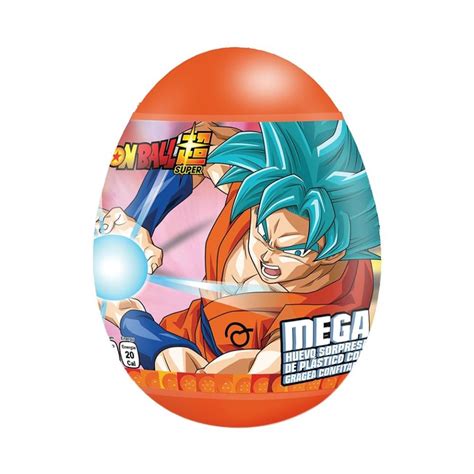 Mega Huevo Dragon Ball Sabor Chocolate 1 Pza Walmart