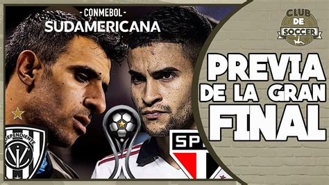 Independiente Del Valle Vs Sao Paulo Previa Final Copa Sudamericana