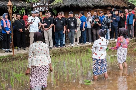 Menparekraf Jajal Atraksi Budaya Hingga Nikmati Keindahan Alam Di Desa