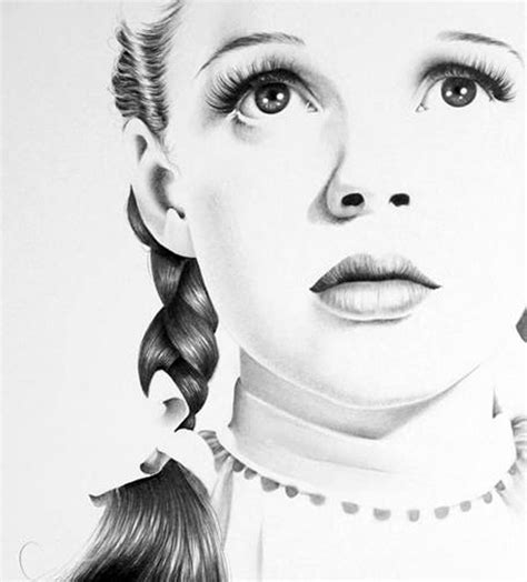 Judy Garland Pencil Drawing Fine Art Portrait Signed Print Etsy