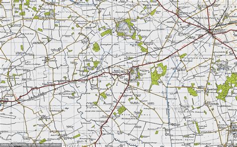 Historic Ordnance Survey Map of Holme-on-Spalding-Moor, 1947