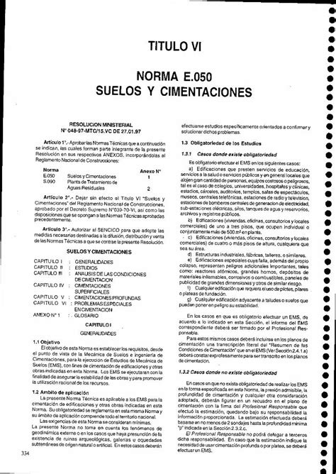 Pdf Titulo Vi Norma E Suelos Y Cimentaciones Dokumen Tips