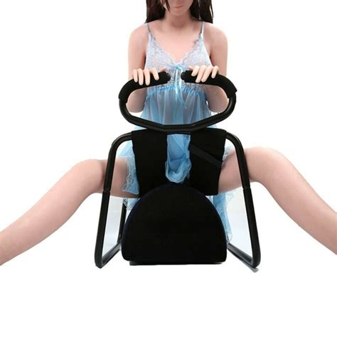 Weightless Sex Chair Stool W Inflatable Pillow Position Aid Bouncing