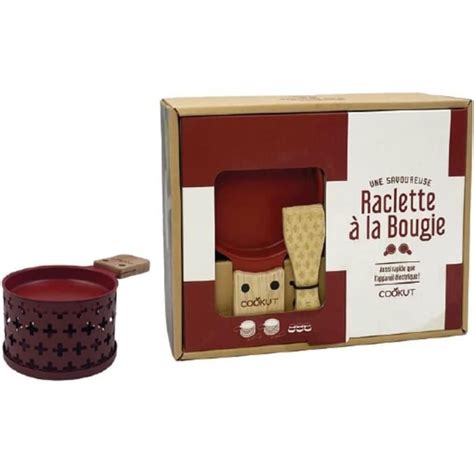 Tjs Raclette La Bougie Pour Personnes Couleur Rouge Serie Limit E