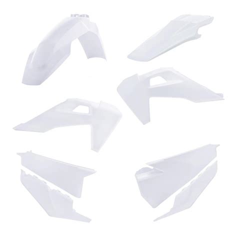 Kit Plastiques Acerbis Husqvarna Fe Blanc Pi Ces