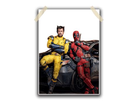 Deadpool and Wolverine 3 Single Poster | 13×19 inches | 300 GSM ...