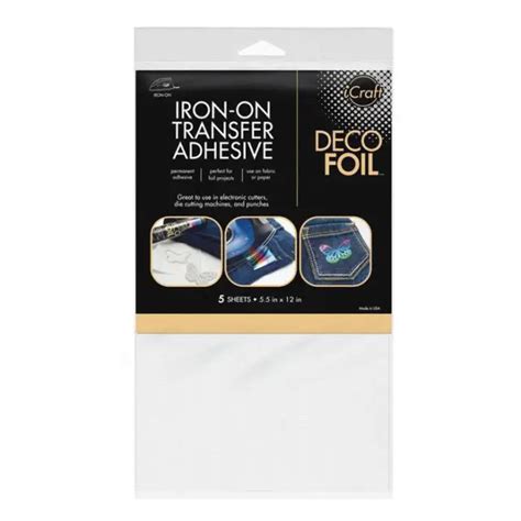 Icraft Deco Foil Hot Melt Iron On Transfer Adhesive By Therm O Web