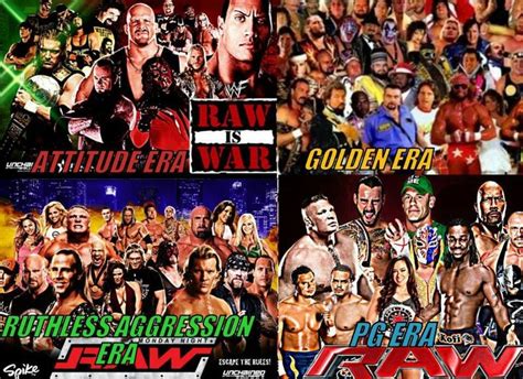 Wwe Wwf Eras Old School Wrestling Pinterest