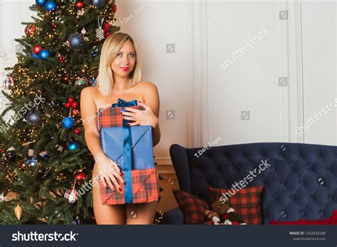 Sexy Tan Blonde Hair Woman Her Stock Photo Shutterstock