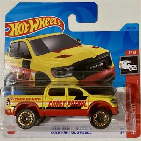 Hot Wheels Dodge Ram 1500 Rebel Hw Rescue T Hunt Lote P 2023 Parcelamento Sem Juros