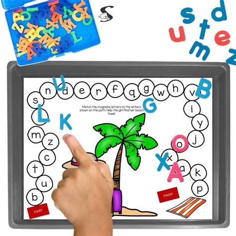 Fun Uppercase Lowercase Matching Game Printable Free