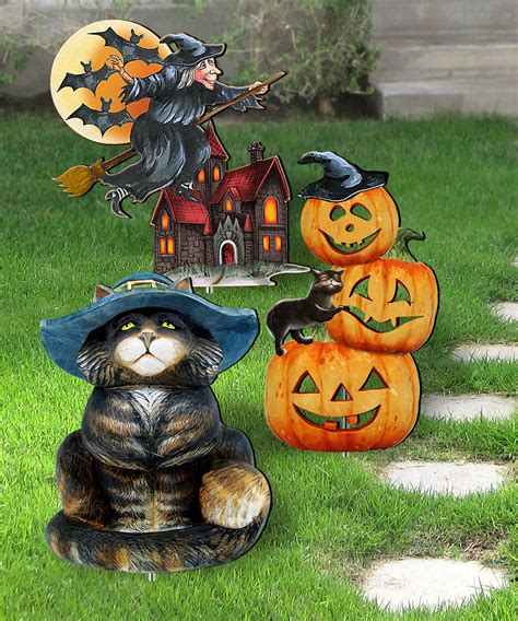 halloween lawn halloween decor halloween porch decor etsy