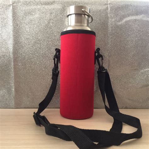 MIARHB 1000ML Water Bottle Carrier Insulated Cover Bag Holder Strap