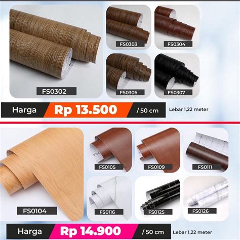 Jual PVC SHEET STIKER PELAPIS FURNITURE MOTIF KAYU MARMER Shopee