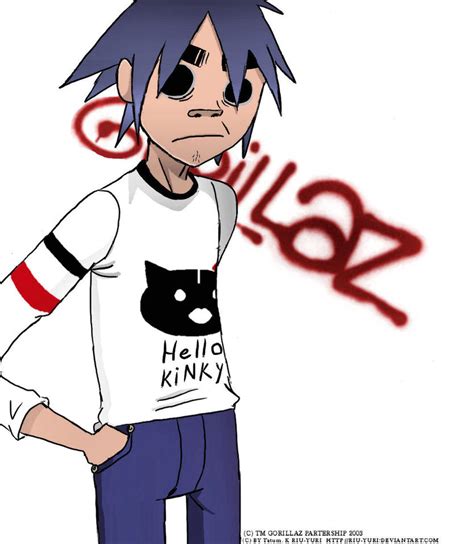 Gorillaz 2d By Riu Yuri On Deviantart