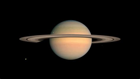 Saturn Spinning 