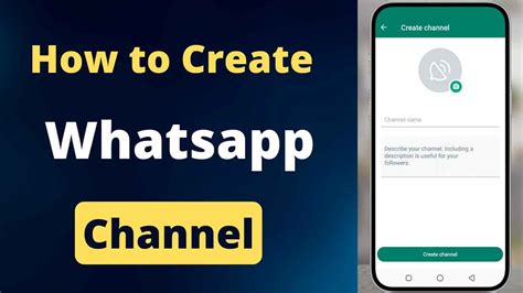 How To Create Whatsapp Channel