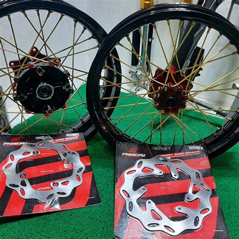 Jual velg crf supermoto ring 17 Velk Set supermoto tanpa ban plus ...