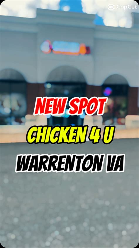 Chicken 4U Warrenton (@chicken4uwarrenton) • Instagram photos and videos