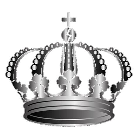 Crown PNG Photo Silver