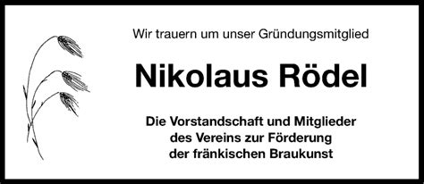 Traueranzeigen Von Nikolaus R Del Trauer Nn De