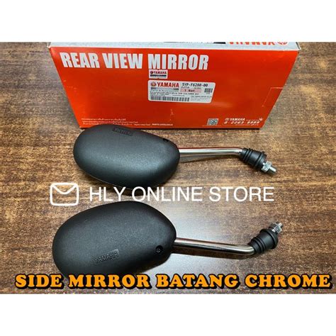 Side Mirror Cermin Sisi Batang Chrome Yamaha Z Zr Lc