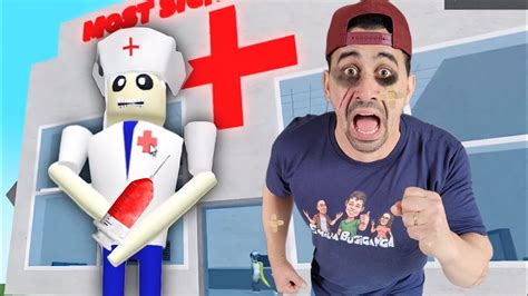 UMA GRANDE FUGA DO HOSPITAL MALUCO Roblox The Grand Hospital Escape