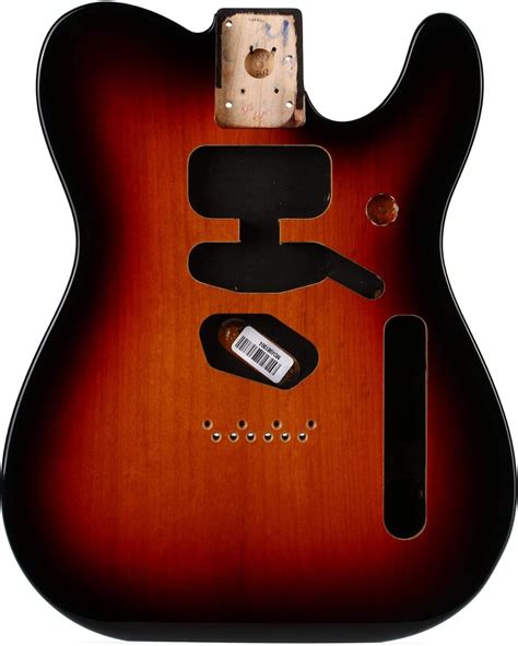 Fender® Deluxe Series Telecaster® Alder Body Ssh Routing Corpo Della Chitarra Ontano