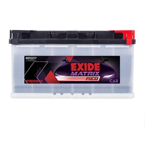 Lead Acid Exide Matrix Din 100 12V 100 AH Car Battery Model Name