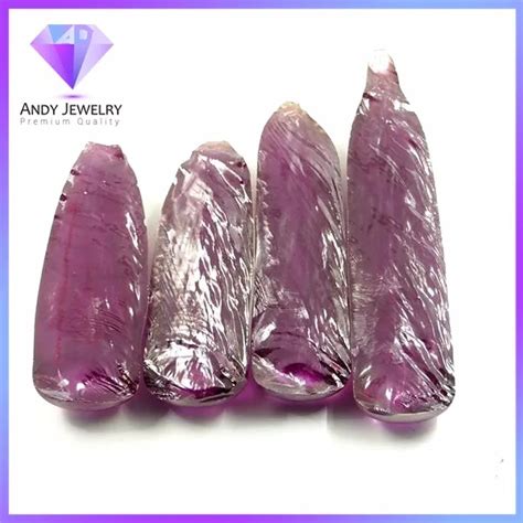 46 Purple Synthetic Corundum Rough Alexandrite Stone Buy Synthetic