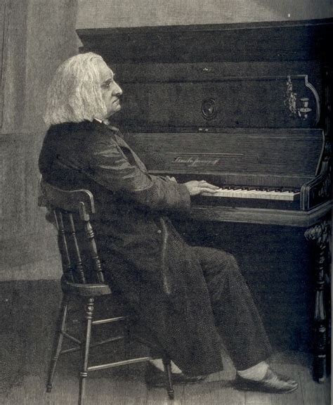 Franz Liszt At The Piano Century Magazine 1886 Musica Musica