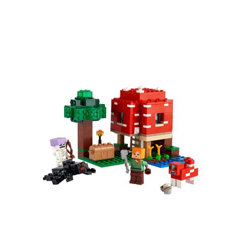 Lego Minecraft The Mushroom House Popit Kingdom Malta S Coolest Toy