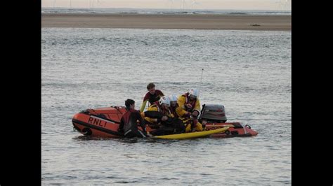 Wells Rnli Lifeguards And Lifeboat Station Team Up For Joint Training