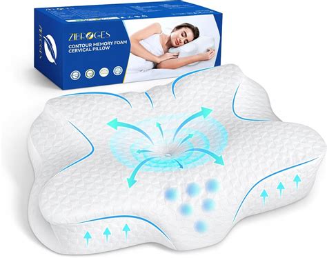 Poduszka Ortopedyczna 360 Memory Foam Do Spania Na Plecach I Brzuchu