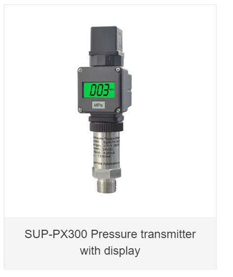 Cảm Biến áp Suất Supmea Sup Px300 Pressure Transmitter With Display