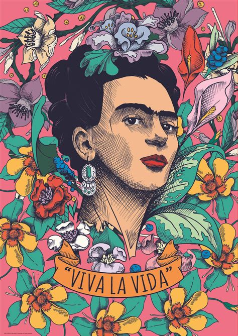 Puzzle Frida Kahlo Viva La Vida Pezzi Puzzle Mania It