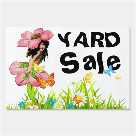 Yard Sale Yard Sign Zazzle Yard Sale Signs Yard Sale Spring