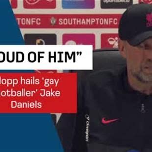 Jurgen Klopp Proud Of Jake Daniels UK S First Active Male Footballer To Come Out Gay
