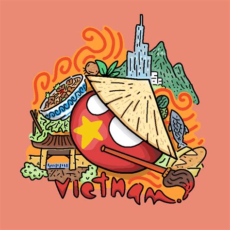 Vietnam : r/Polandballart