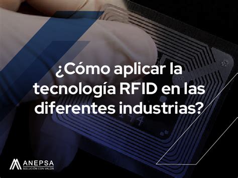 C Mo Aplicar La Tecnolog A Rfid En Las Diferentes Industrias Anepsa